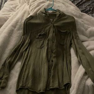 It’s navy green, it’s an extra small